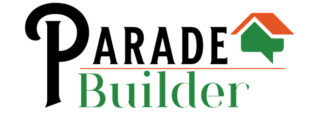 Parade Builder, a tool for creating and managing parades. Ready to build...